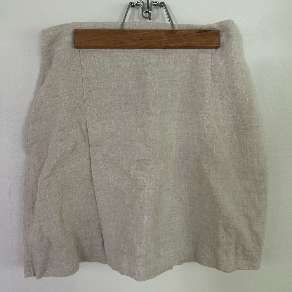 & Other Stories Beige Mini Skirt